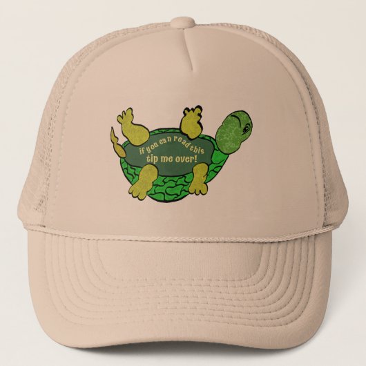 Casquette Astuce-moi sur Turtle (Devant)
