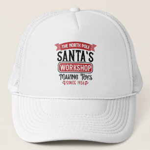 Casquette Atelier de Noël du Pôle Nord du Père Noël