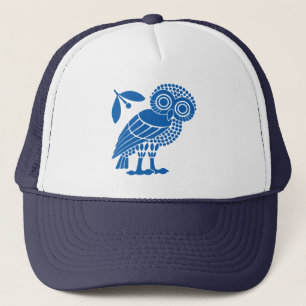 Casquette Athens city municipality flag symbol emblem owl bi