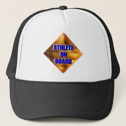 Casquette Athlète à bord (Devant)