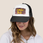 Casquette Attaque de Zombie (En situation)
