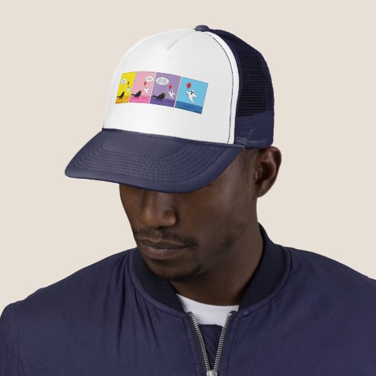 Casquette Atteindre le but opposé Comic (En situation)