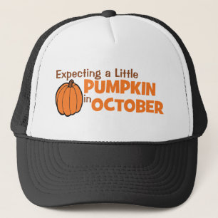 Casquette Attendant un peu de citrouille en octobre