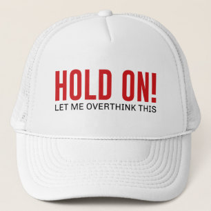Casquette Attends ! Permettez-Moi D'Étudier Cela