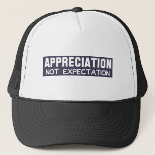 Casquette Attente d'appréciation pas