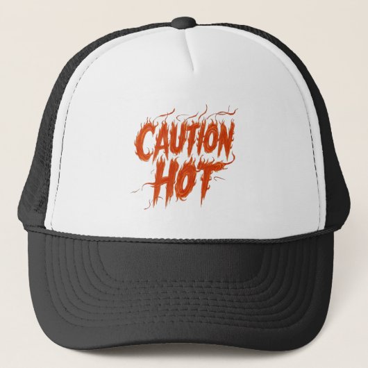 Casquette Attention Hot (Devant)