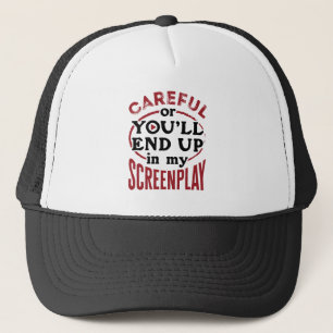 Casquette Attention Ou Vous Finirez Dans Mon Écran