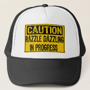 Casquette Attention Signe-Razzle Les Dazzle En Cours-Bk/Yl