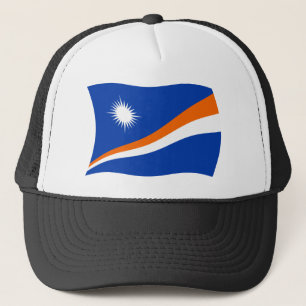 Casquette au drapeau des Îles Marshall