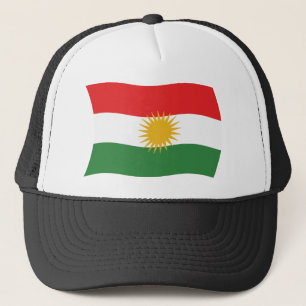 Casquette au drapeau du Kurdistan