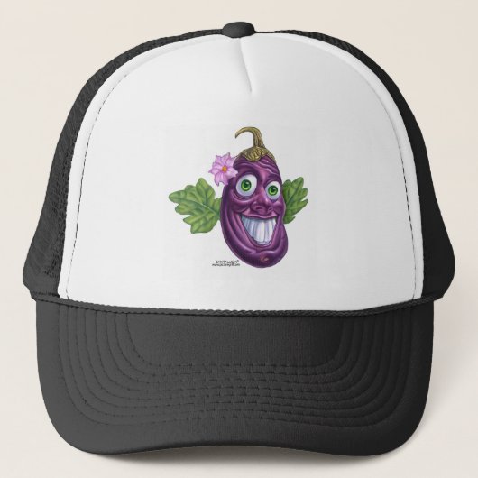 Casquette aubergine (Devant)