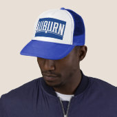 Casquette auburn de camionneur (En situation)