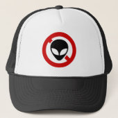 CASQUETTE AUCUN ALIEN (Devant)