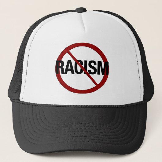 Casquette Aucun racisme (Devant)