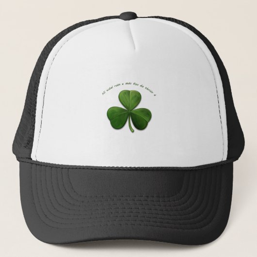 Casquette Aucun Secret est connu par 3 personnes. Old Irish  (Devant)