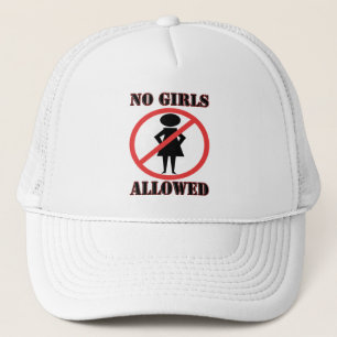 Casquette Aucune fille autorisée