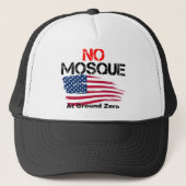 Casquette Aucune mosquée à point zéro (Devant)