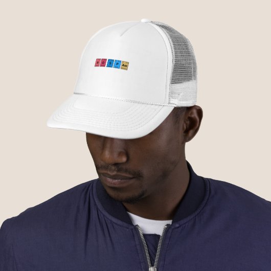 Casquette Aucune table périodique Spam (En situation)