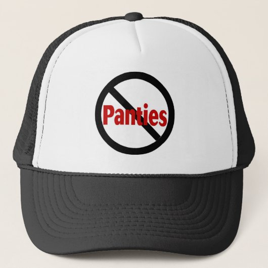 Casquette Aucunes culottes (Devant)