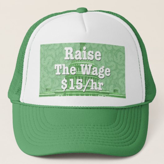 Casquette Augmenter Le Salaire Minimum (Devant)