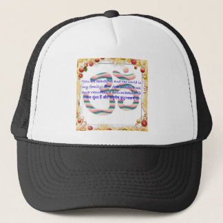 Casquette Aum : Vous êtes beaux et le monde est Fam.jpg