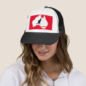 Casquette Aussie Love Kangaroo White (En situation)