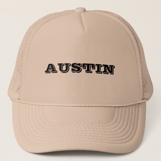 Casquette Austin sur un kaki (Devant)