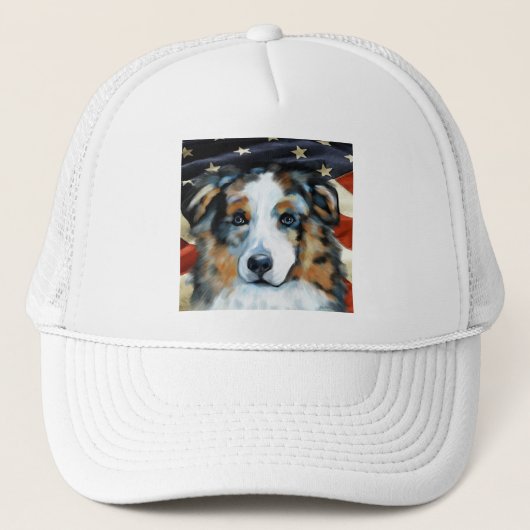 Casquette Australian Shepherd   (Devant)