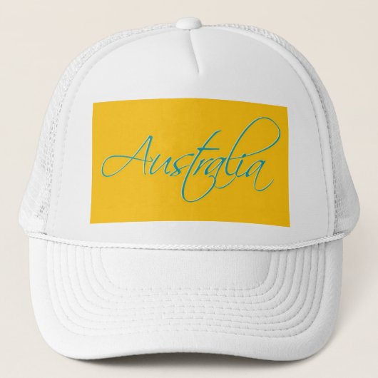 Casquette Australie : Chapeau de camion de voyage (Devant)