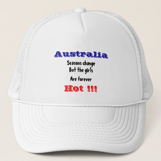 Casquette Australienne (Devant)