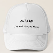 Casquette Autisme (Devant)