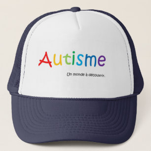 Casquette Autisme un monde à découvrir Trucker Pet