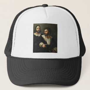 Casquette Autoportrait avec un ami par Raphael
