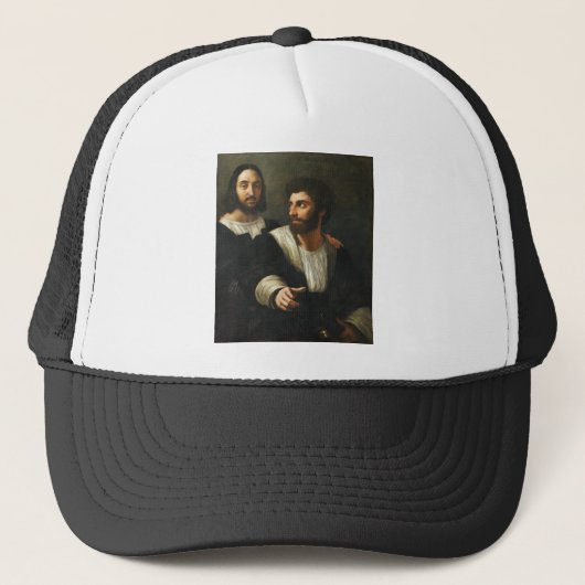 Casquette Autoportrait avec un ami par Raphael (Devant)