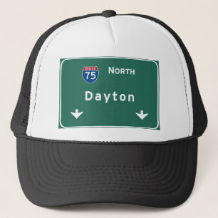 Casquette Autoroute d'autoroute nationale de Dayton Ohio oh
