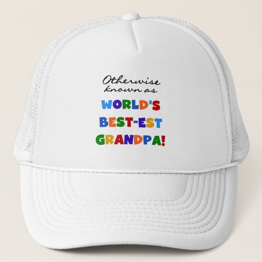 Casquette Autrement connu en tant que cadeaux du grand-papa (Devant)