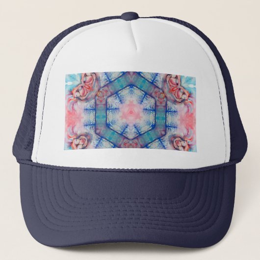 Casquette AVALON Dame du lac, Réflexions magiques de l'eau (Devant)