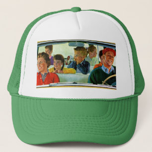 Casquette Avant, pendant et après le pique-nique