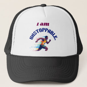 Casquette Avec Dieu, je suis invincible