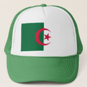 Casquette avec Drapeau d'Algérie (Devant)