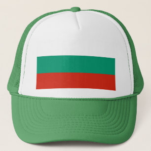 Casquette avec drapeau de Bulgarie