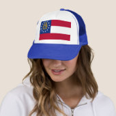 Casquette avec Drapeau de Géorgie Etat - USA (En situation)