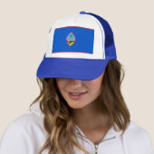 Casquette avec Drapeau de Guam - USA (En situation)