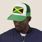 Casquette avec Drapeau de Jamaïque (En situation)