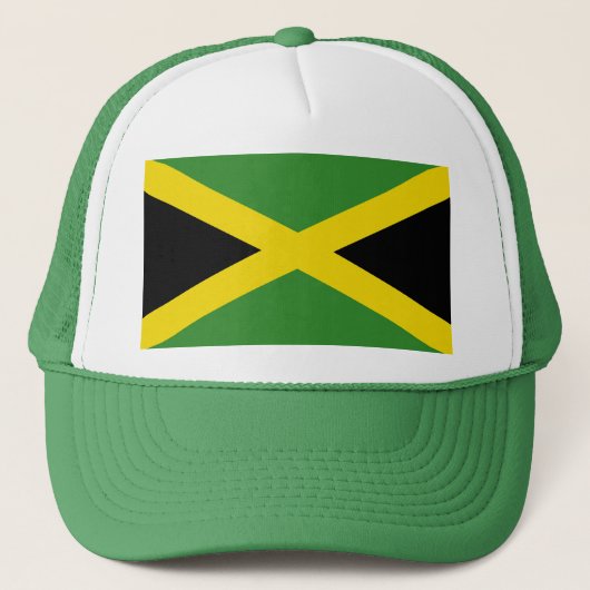 Casquette avec Drapeau de Jamaïque (Devant)
