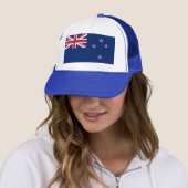 Casquette avec drapeau de la Nouvelle-Zélande (En situation)