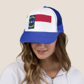 Casquette avec drapeau de l'État de Caroline du No (En situation)