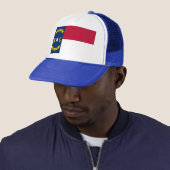 Casquette avec drapeau de l'État de Caroline du No (En situation)