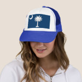 Casquette avec drapeau de l'Etat de Caroline du Su (En situation)