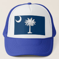 Casquette avec drapeau de l'Etat de Caroline du Su